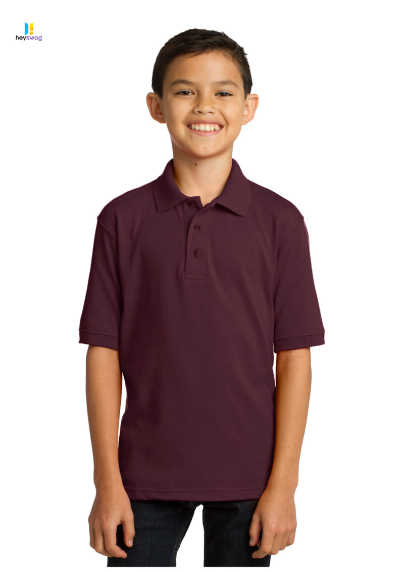 Port & Company® Youth Core Blend Jersey Knit Polo - Image 56