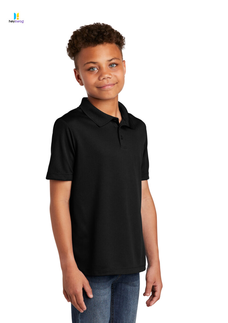 Sport-Tek® Youth PosiCharge® RacerMesh® Polo - Image 6