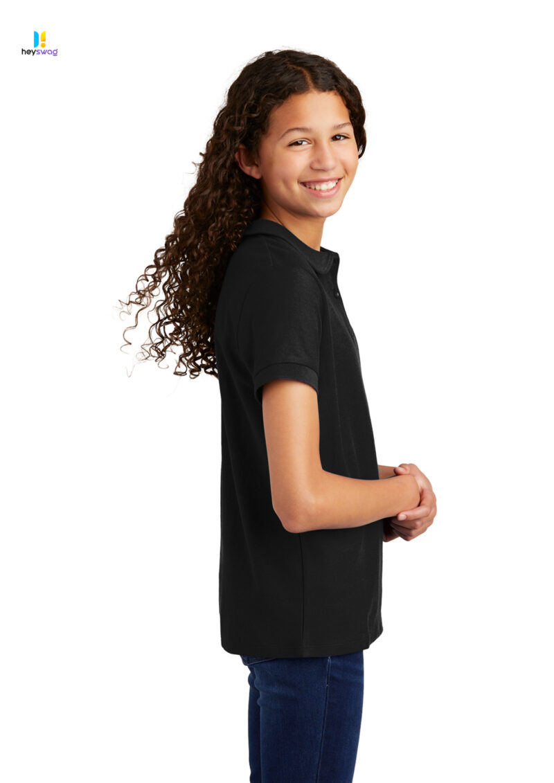 Port Authority® Girls Silk Touch™ Peter Pan Collar Polo - Image 24