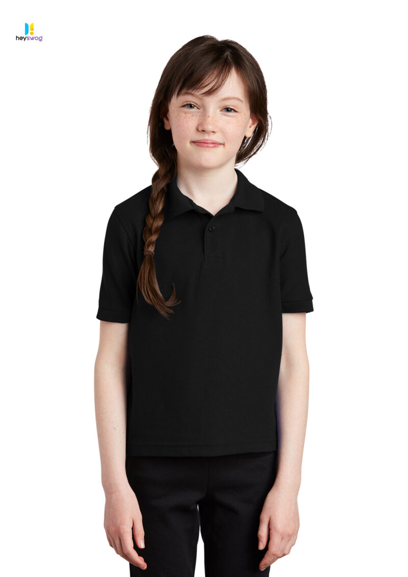 Port Authority® Youth Silk Touch™ Polo - Image 4