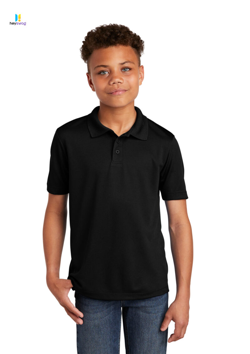 Sport-Tek® Youth PosiCharge® RacerMesh® Polo - Image 2