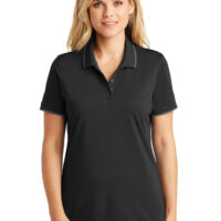 Port Authority® Ladies Dry Zone® UV Micro-Mesh Tipped Polo