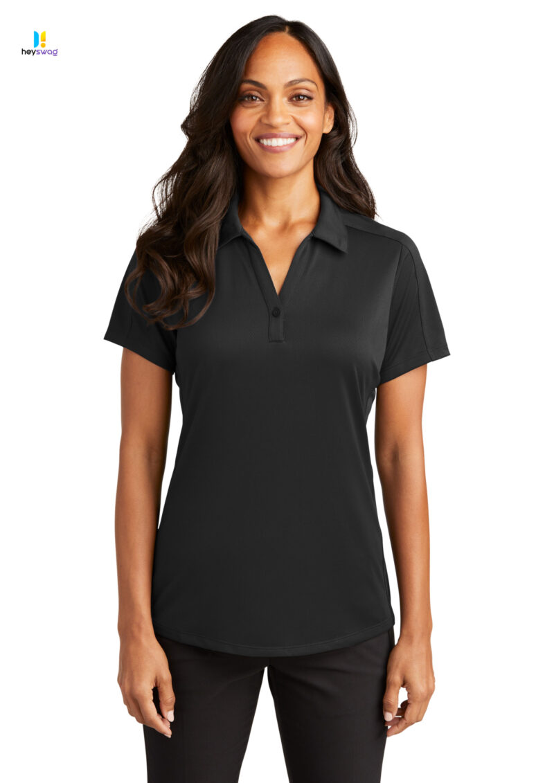 Port Authority® Ladies Diamond Jacquard Polo - Image 2
