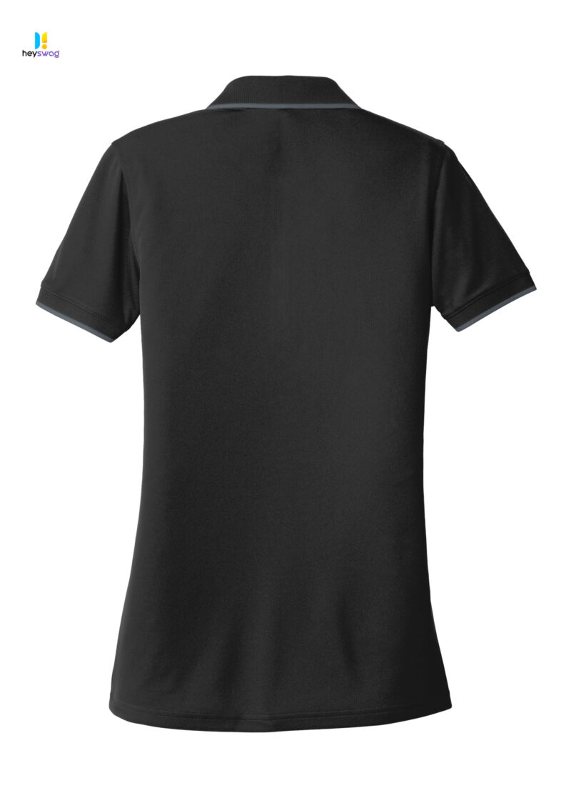 Port Authority® Ladies Dry Zone® UV Micro-Mesh Tipped Polo - Image 3