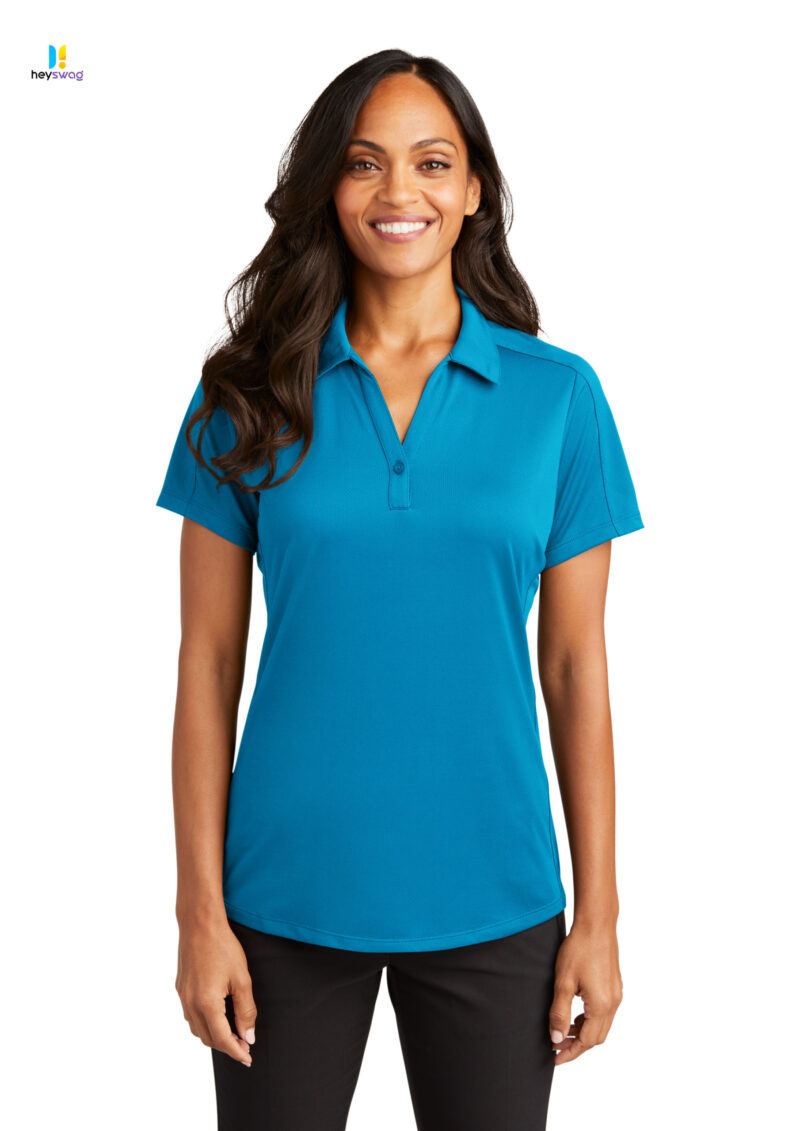 Port Authority® Ladies Diamond Jacquard Polo - Image 8