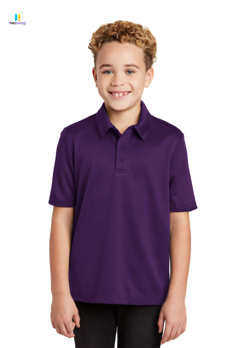 Port Authority® Youth Silk Touch™ Performance Polo - Image 8