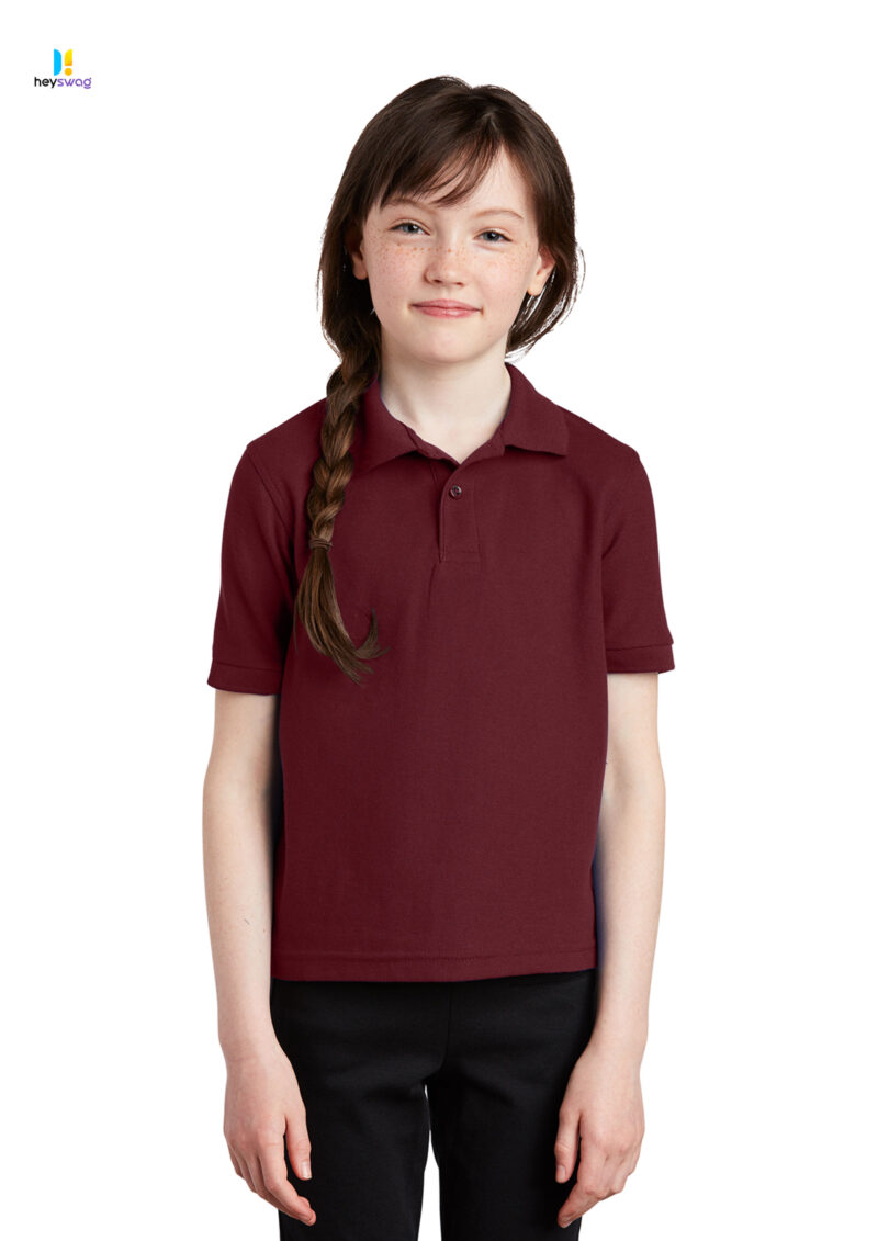 Port Authority® Youth Silk Touch™ Polo - Image 10