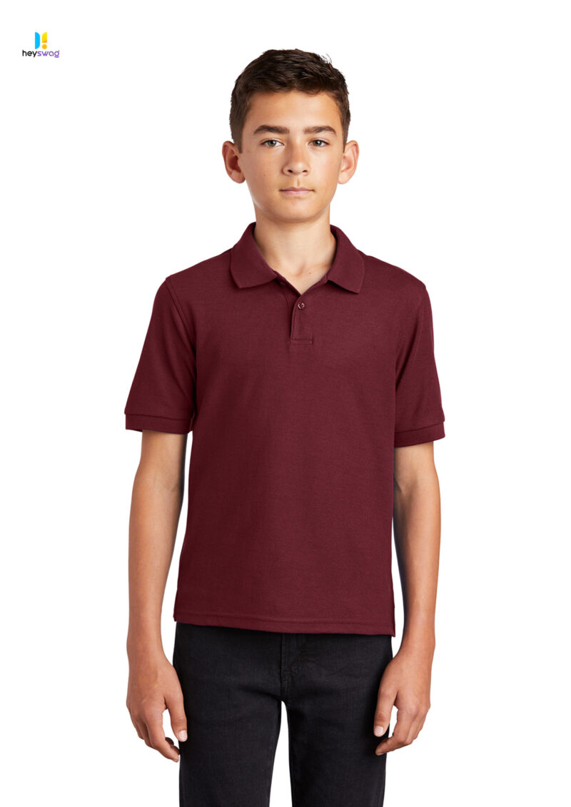 Port Authority® Youth Silk Touch™ Polo - Image 9