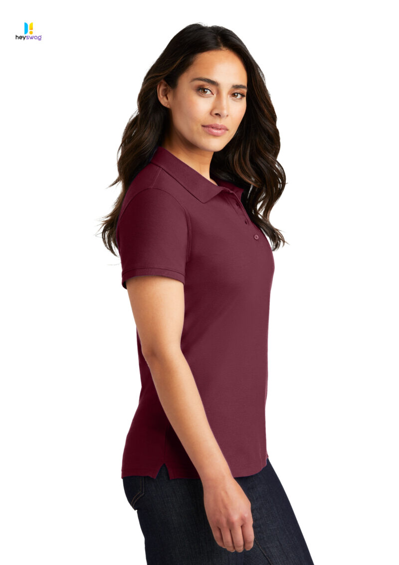 Port Authority® Ladies Core Classic Pique Polo - Image 2
