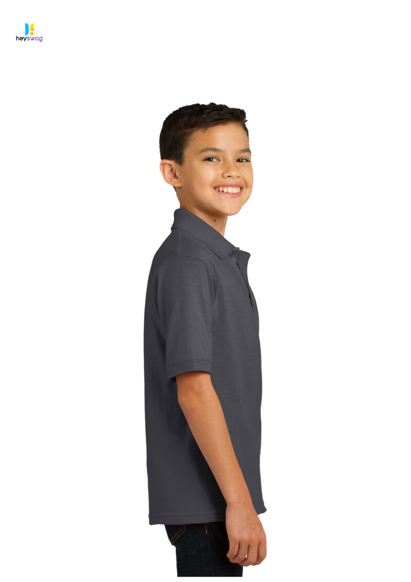 Port & Company® Youth Core Blend Jersey Knit Polo - Image 11