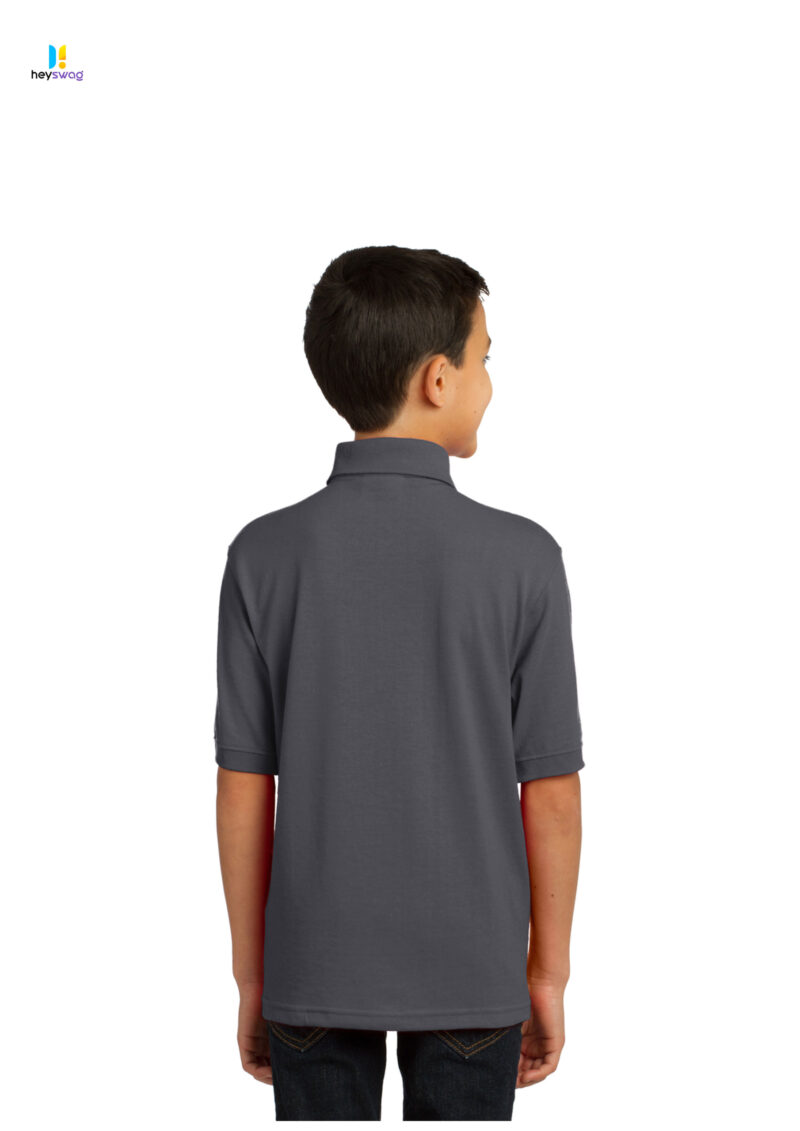 Port & Company® Youth Core Blend Jersey Knit Polo - Image 9