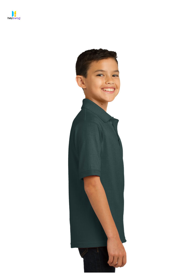 Port & Company® Youth Core Blend Jersey Knit Polo - Image 16