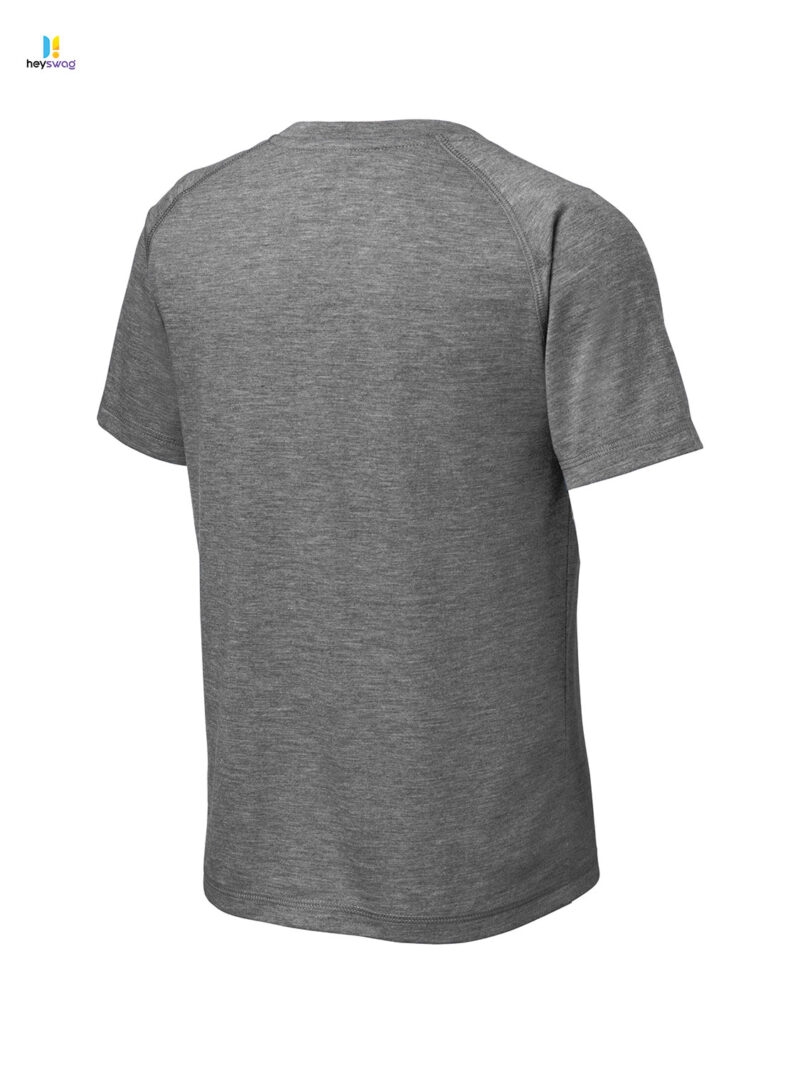 Sport-Tek ® Youth PosiCharge ® Tri-Blend Wicking Raglan Tee - Image 8