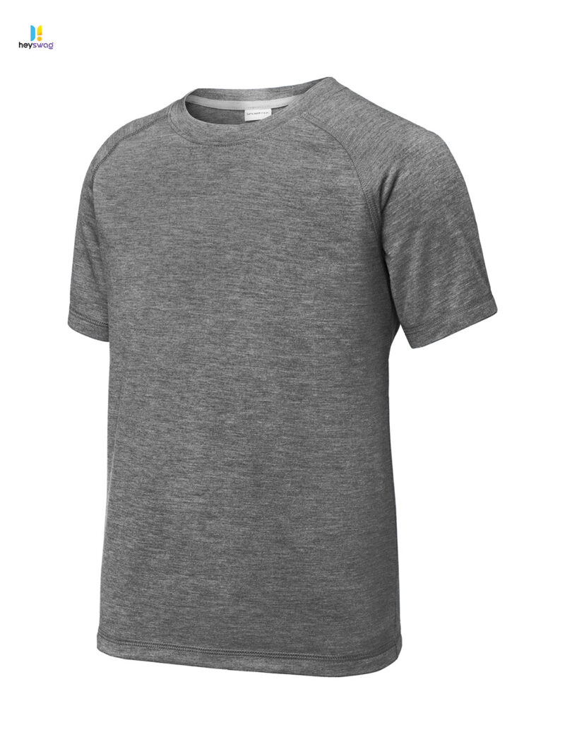 Sport-Tek ® Youth PosiCharge ® Tri-Blend Wicking Raglan Tee - Image 9