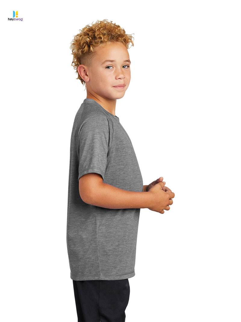 Sport-Tek ® Youth PosiCharge ® Tri-Blend Wicking Raglan Tee - Image 10
