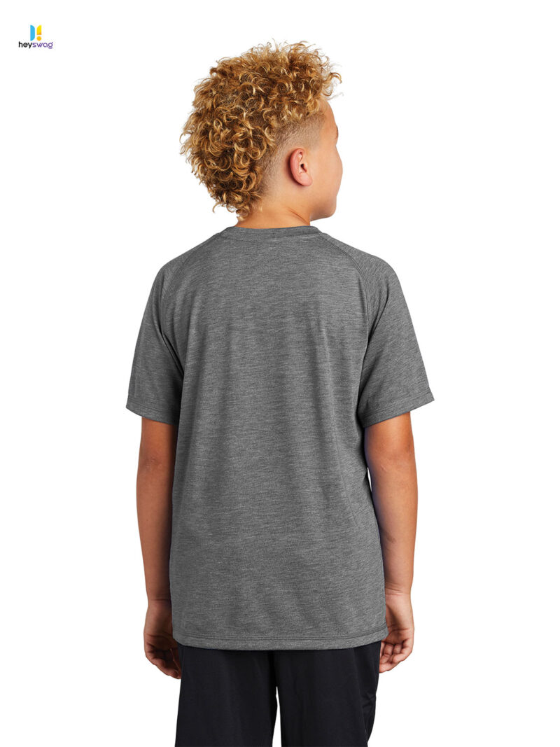 Sport-Tek ® Youth PosiCharge ® Tri-Blend Wicking Raglan Tee - Image 11
