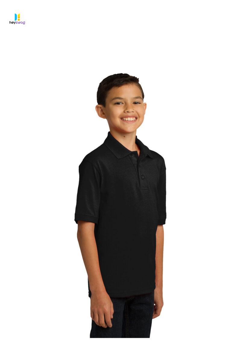 Port & Company® Youth Core Blend Jersey Knit Polo - Image 4