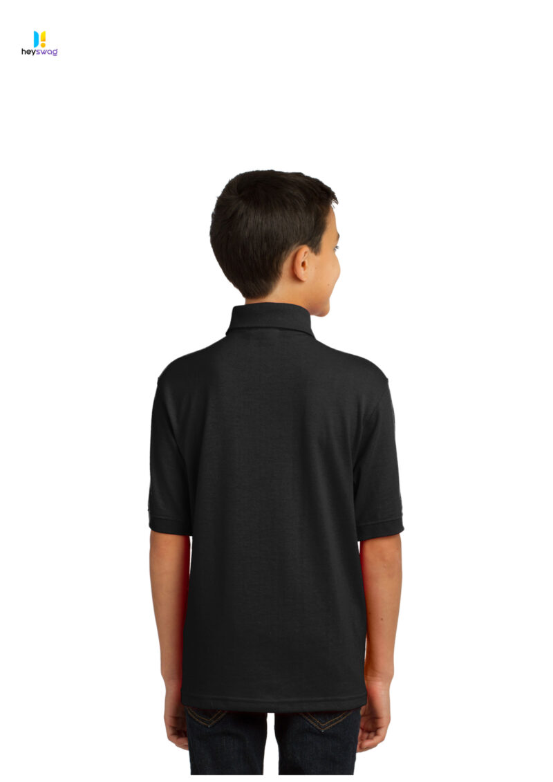 Port & Company® Youth Core Blend Jersey Knit Polo - Image 3