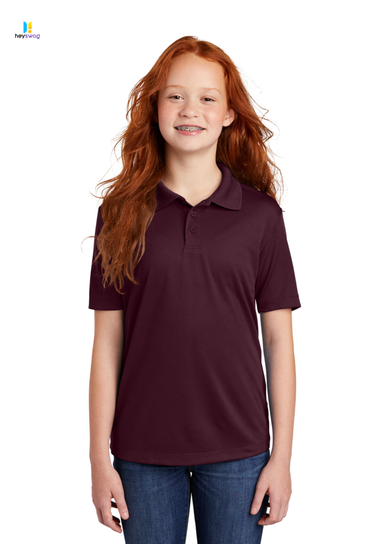 Sport-Tek® Youth PosiCharge® RacerMesh® Polo