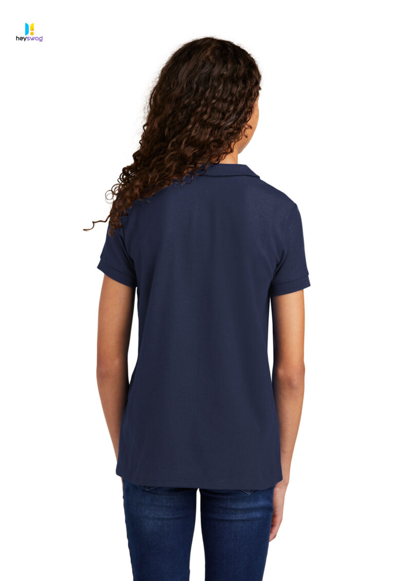 Port Authority® Girls Silk Touch™ Peter Pan Collar Polo - Image 18