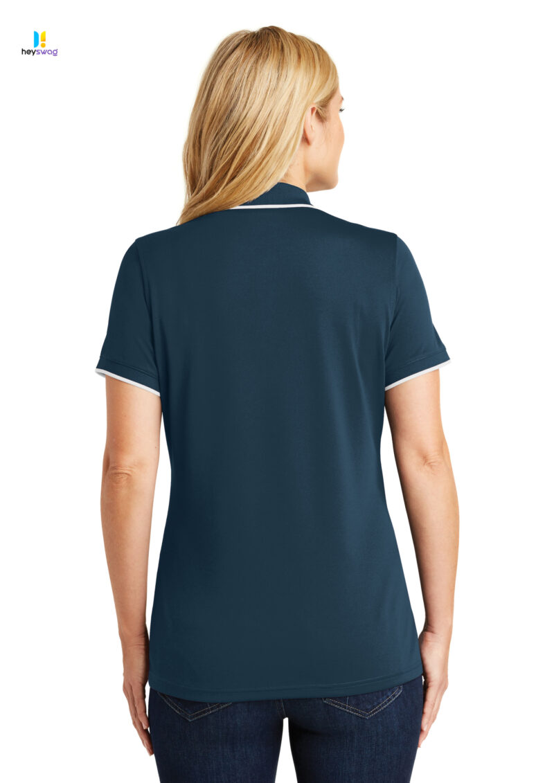 Port Authority® Ladies Dry Zone® UV Micro-Mesh Tipped Polo - Image 17