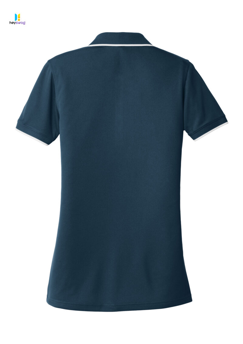 Port Authority® Ladies Dry Zone® UV Micro-Mesh Tipped Polo - Image 15