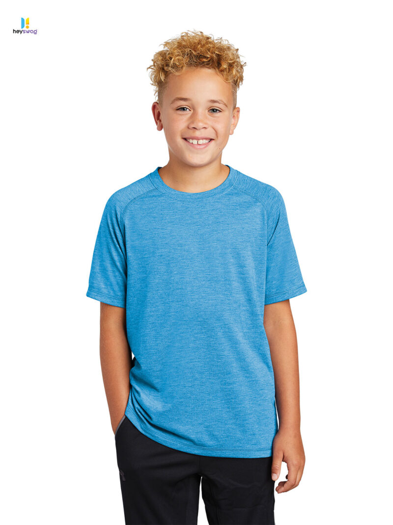 Sport-Tek ® Youth PosiCharge ® Tri-Blend Wicking Raglan Tee - Image 16