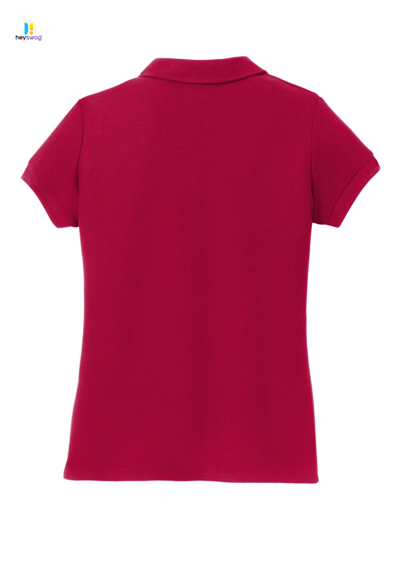 Port Authority® Girls Silk Touch™ Peter Pan Collar Polo - Image 16