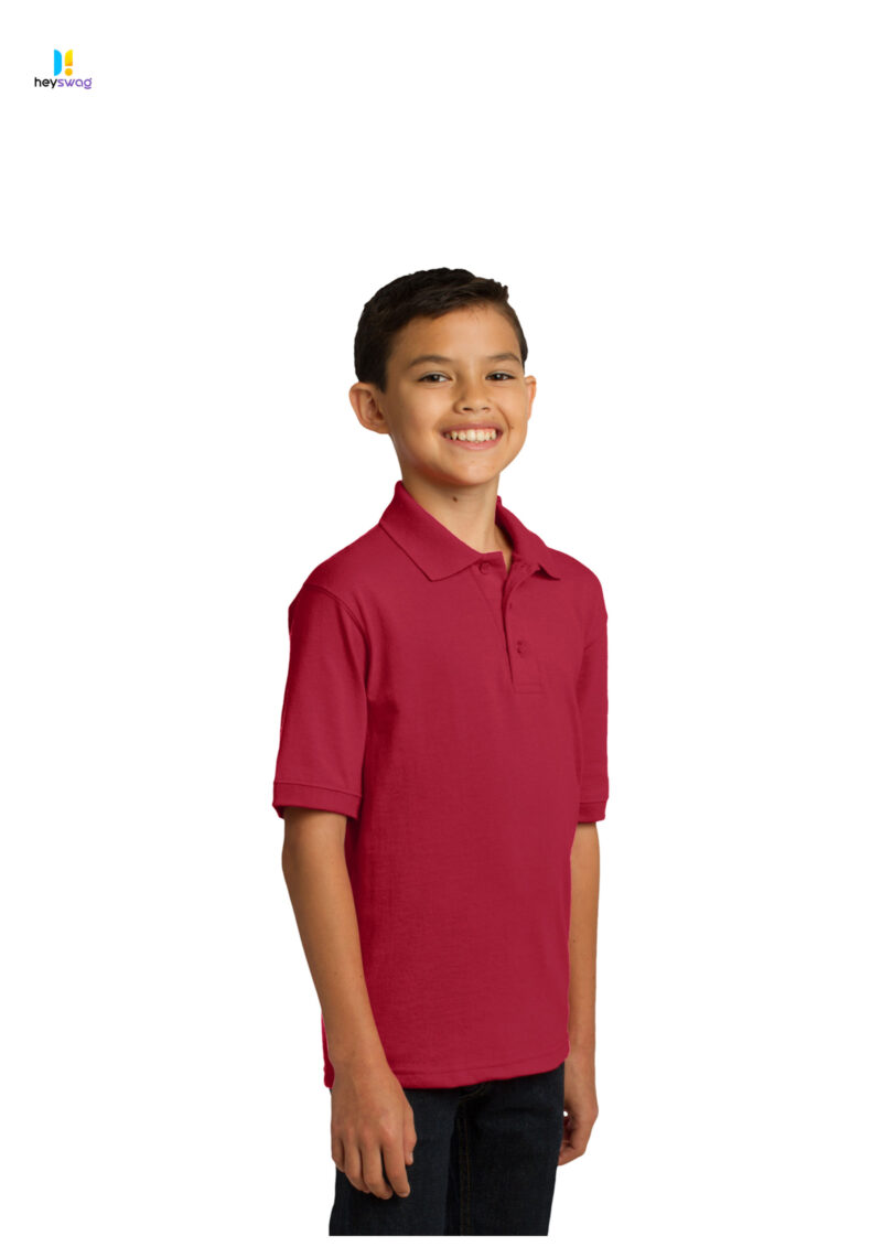 Port & Company® Youth Core Blend Jersey Knit Polo - Image 32
