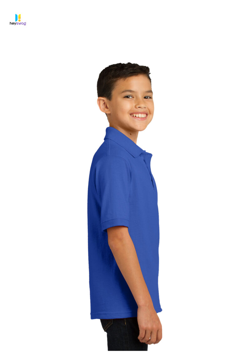 Port & Company® Youth Core Blend Jersey Knit Polo - Image 39