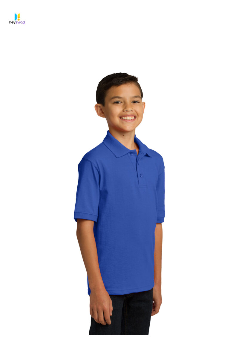 Port & Company® Youth Core Blend Jersey Knit Polo - Image 38