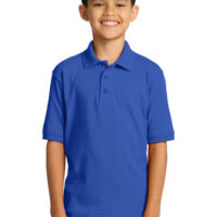 Port & Company® Youth Core Blend Jersey Knit Polo