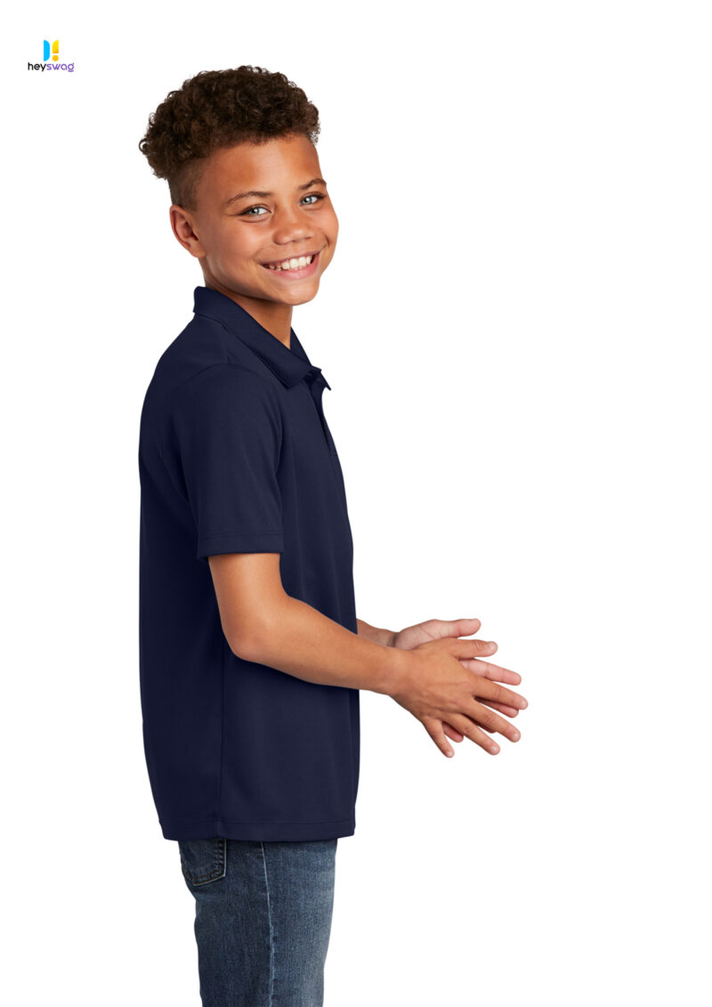 Sport-Tek® Youth PosiCharge® RacerMesh® Polo - Image 28