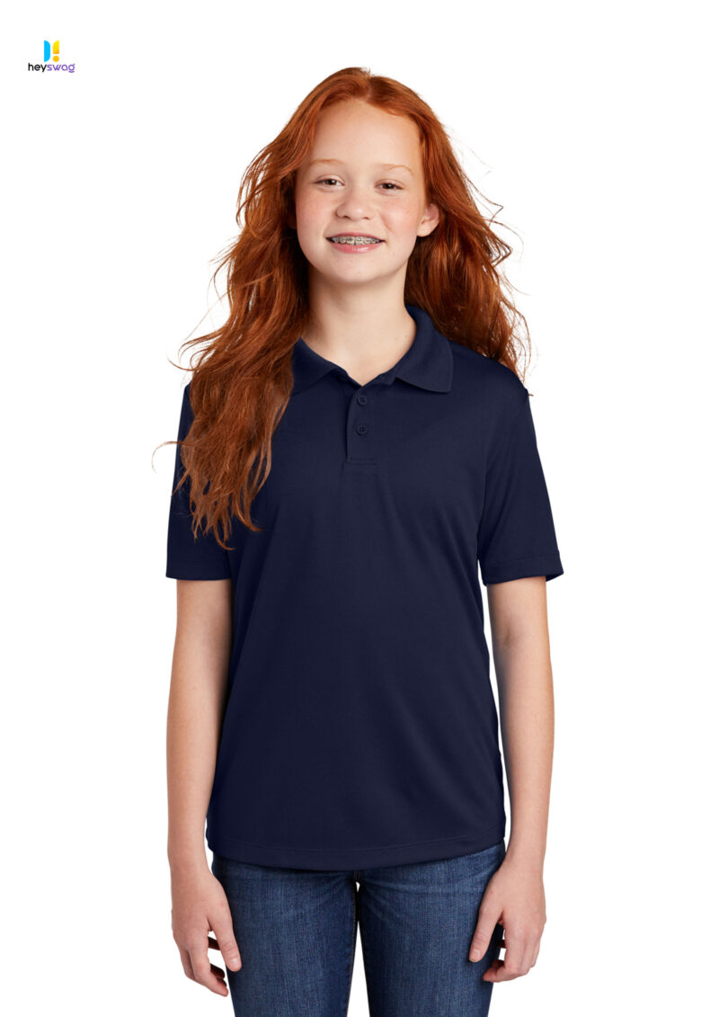 Sport-Tek® Youth PosiCharge® RacerMesh® Polo - Image 27