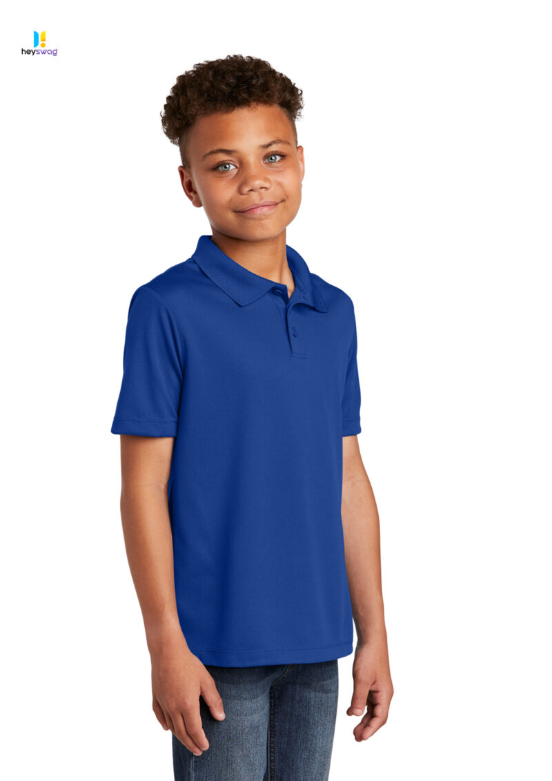 Sport-Tek® Youth PosiCharge® RacerMesh® Polo - Image 34