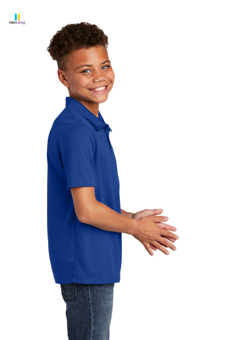 Sport-Tek® Youth PosiCharge® RacerMesh® Polo - Image 33