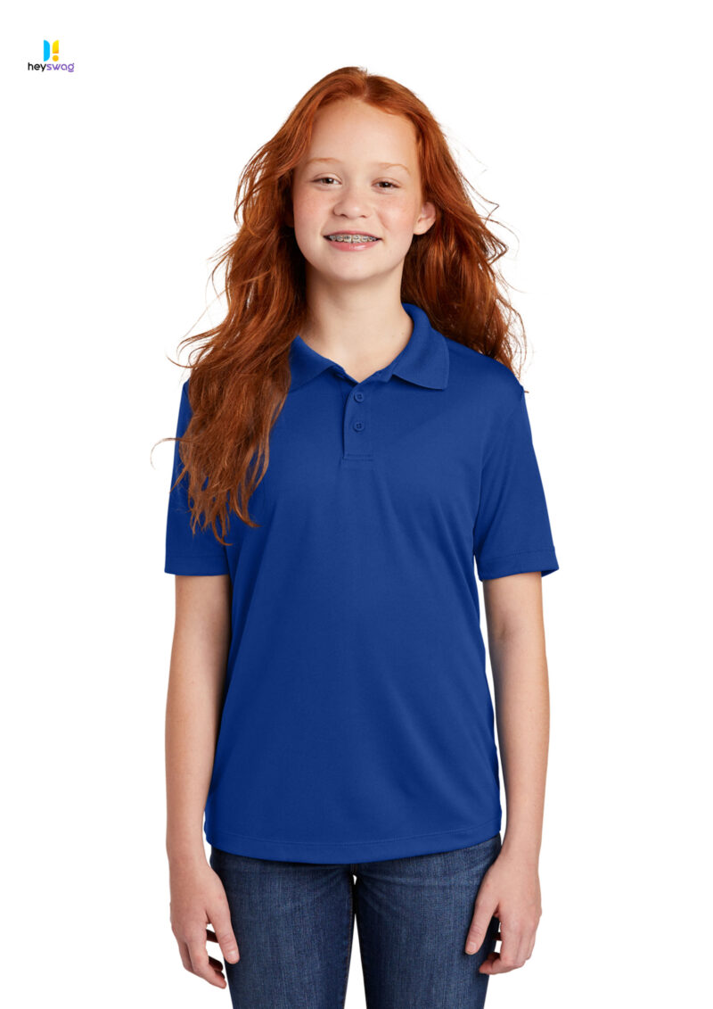 Sport-Tek® Youth PosiCharge® RacerMesh® Polo - Image 31