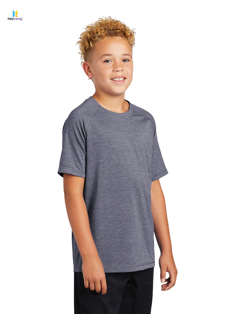 Sport-Tek ® Youth PosiCharge ® Tri-Blend Wicking Raglan Tee - Image 18