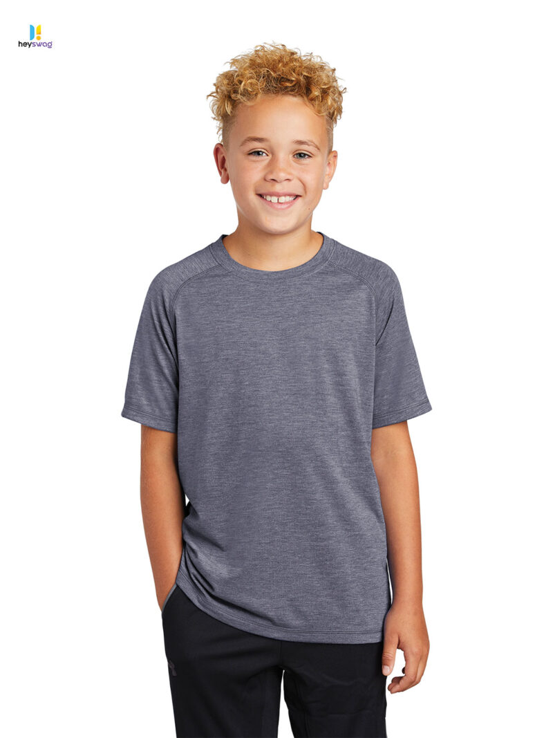 Sport-Tek ® Youth PosiCharge ® Tri-Blend Wicking Raglan Tee - Image 20