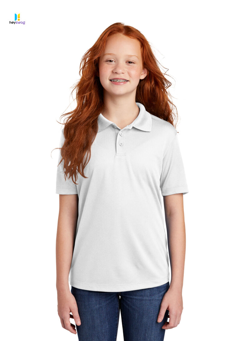 Sport-Tek® Youth PosiCharge® RacerMesh® Polo - Image 38