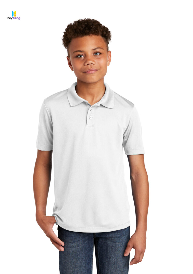 Sport-Tek® Youth PosiCharge® RacerMesh® Polo - Image 37