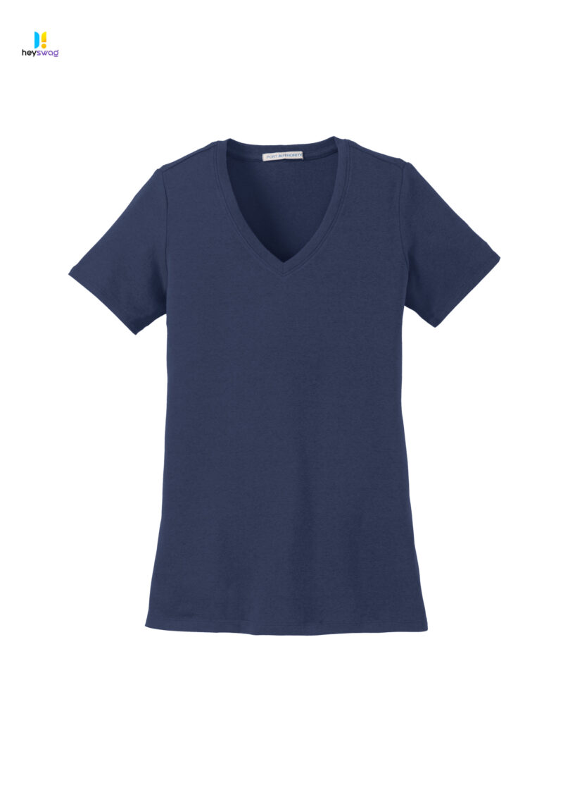 Port Authority® Ladies Concept Stretch V-Neck Tee - Image 15