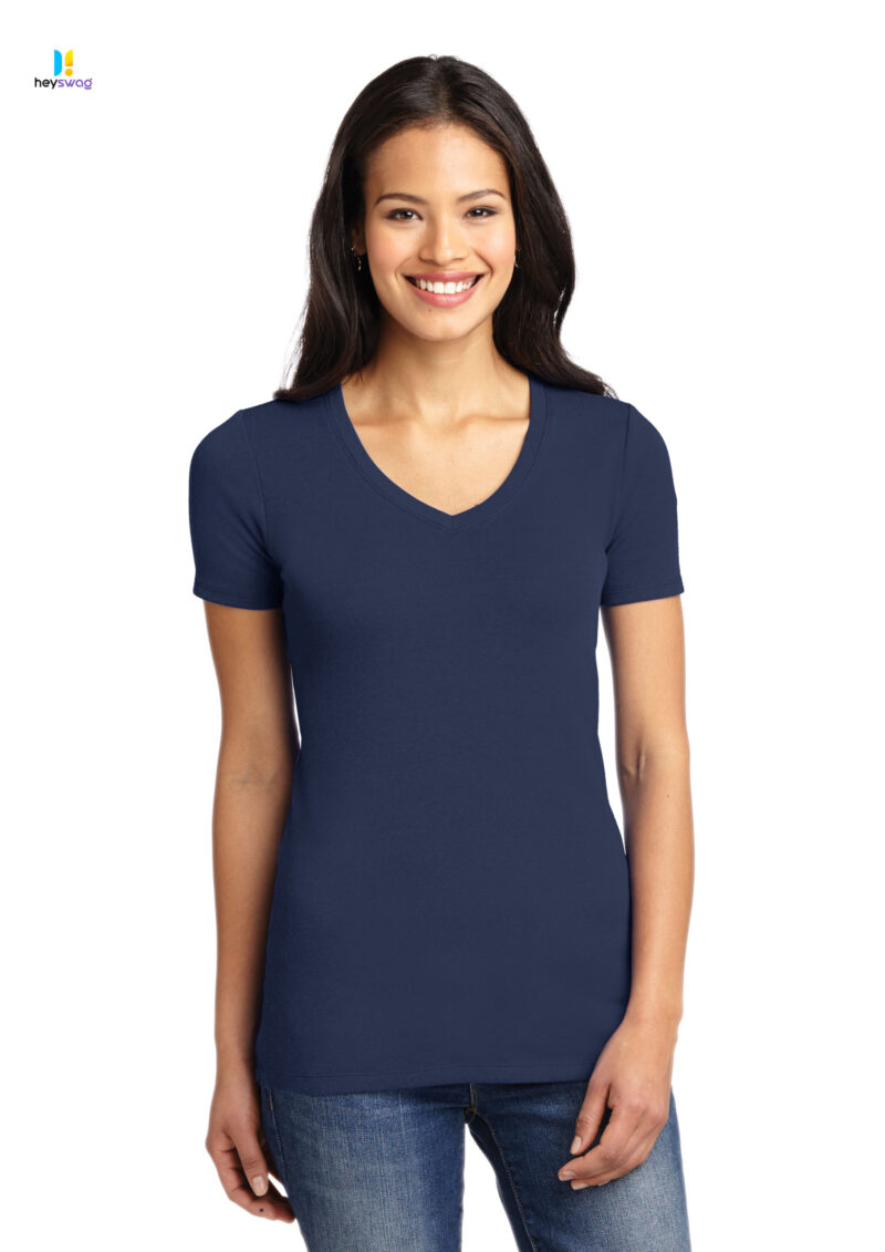 Port Authority® Ladies Concept Stretch V-Neck Tee - Image 18