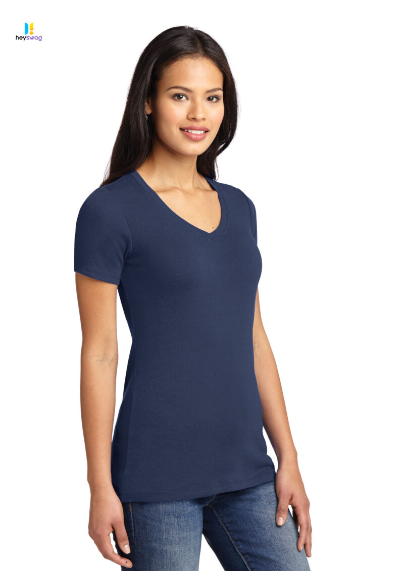 Port Authority® Ladies Concept Stretch V-Neck Tee - Image 14