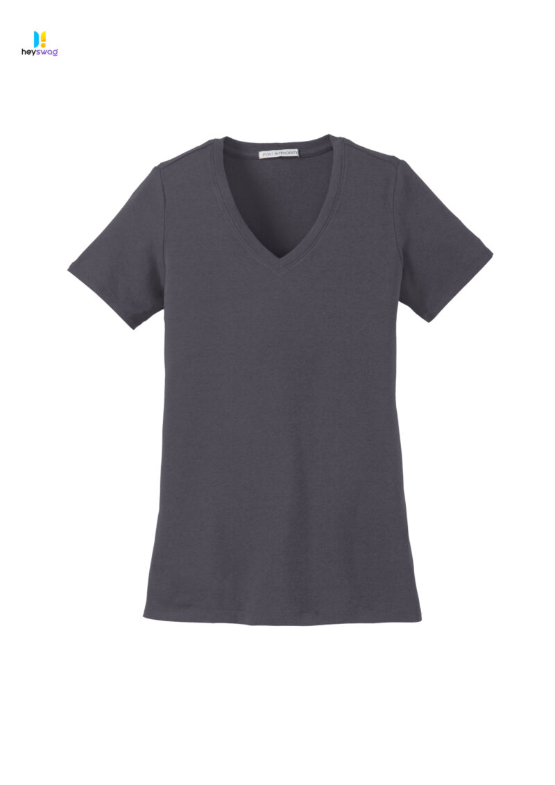 Port Authority® Ladies Concept Stretch V-Neck Tee - Image 11