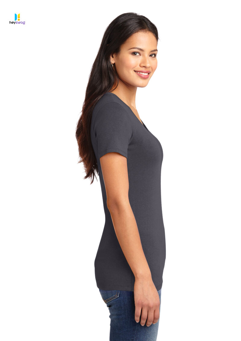 Port Authority® Ladies Concept Stretch V-Neck Tee - Image 9