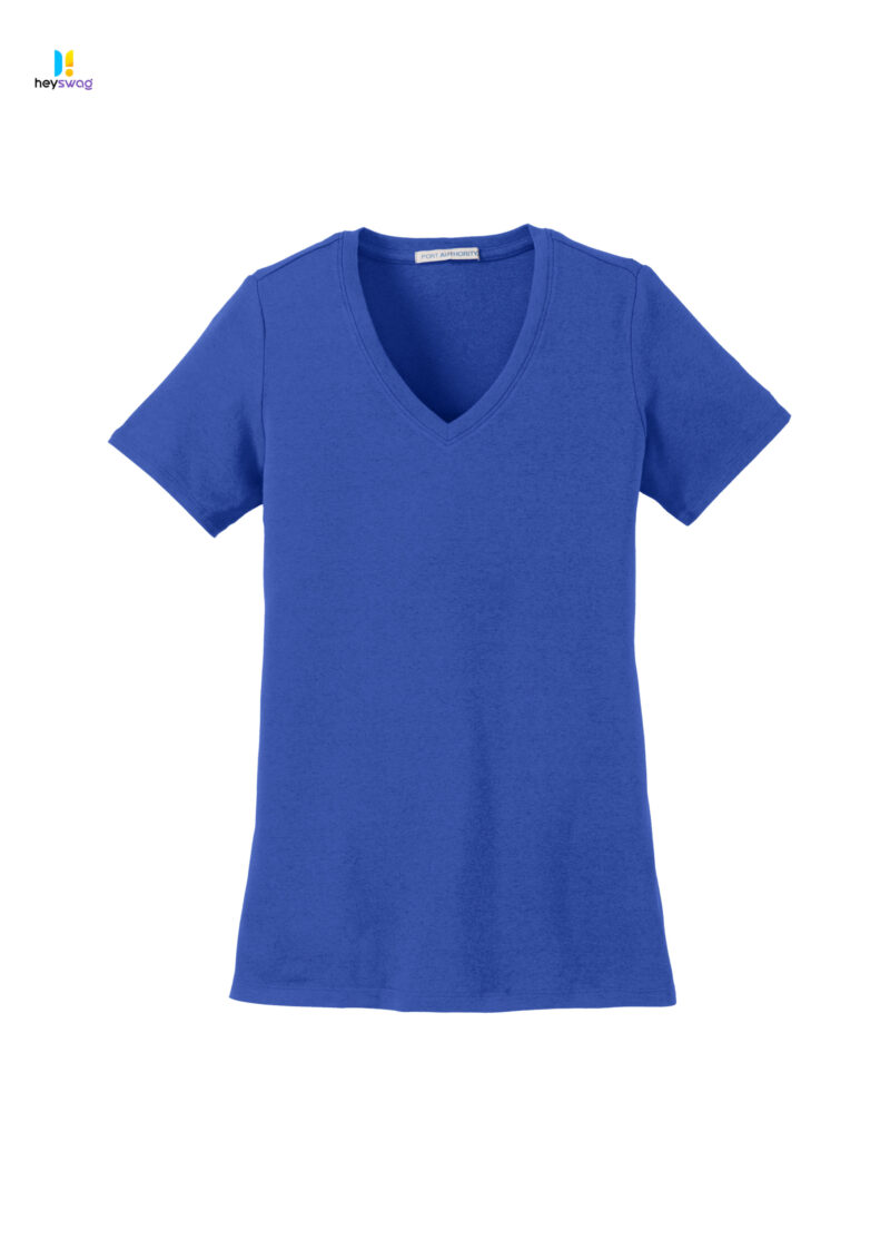 Port Authority® Ladies Concept Stretch V-Neck Tee - Image 23