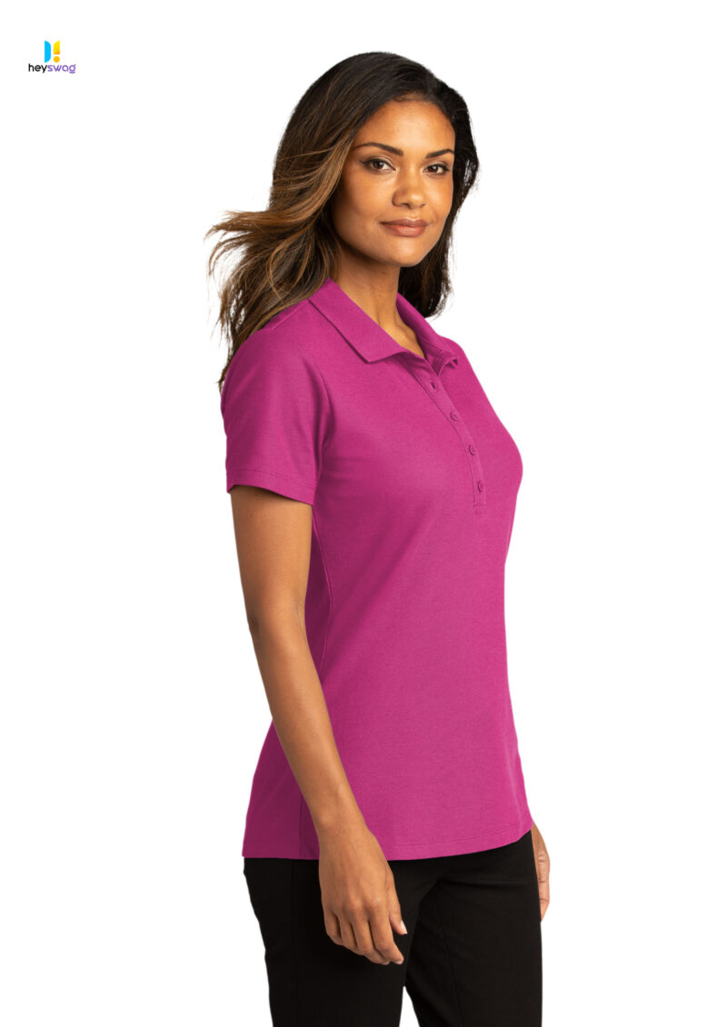 Port Authority® Ladies SuperPro React™ Polo - Image 4
