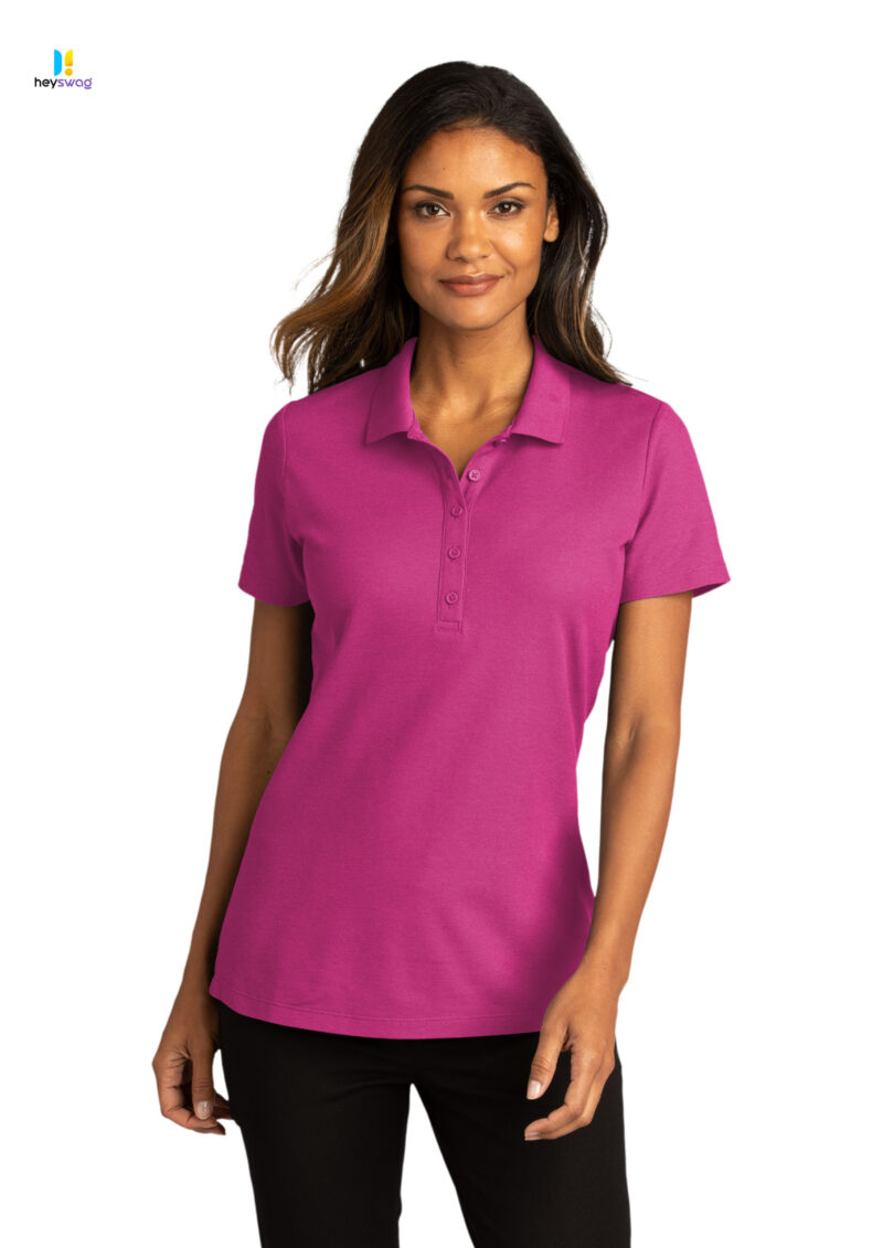 Port Authority® Ladies SuperPro React™ Polo - Image 6